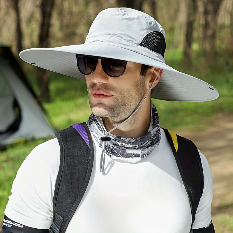 Outdoor Sun Protection Bucket Hat for Men