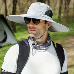 Outdoor Sun Protection Bucket Hat for Men