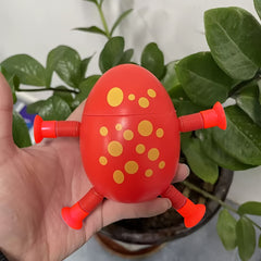 Stretch Egg Rabbit Toy with Suction Cups