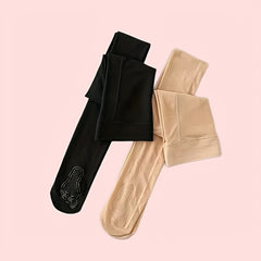 High Waist Anti-Snag Footed Pantyhose Women's Stockings