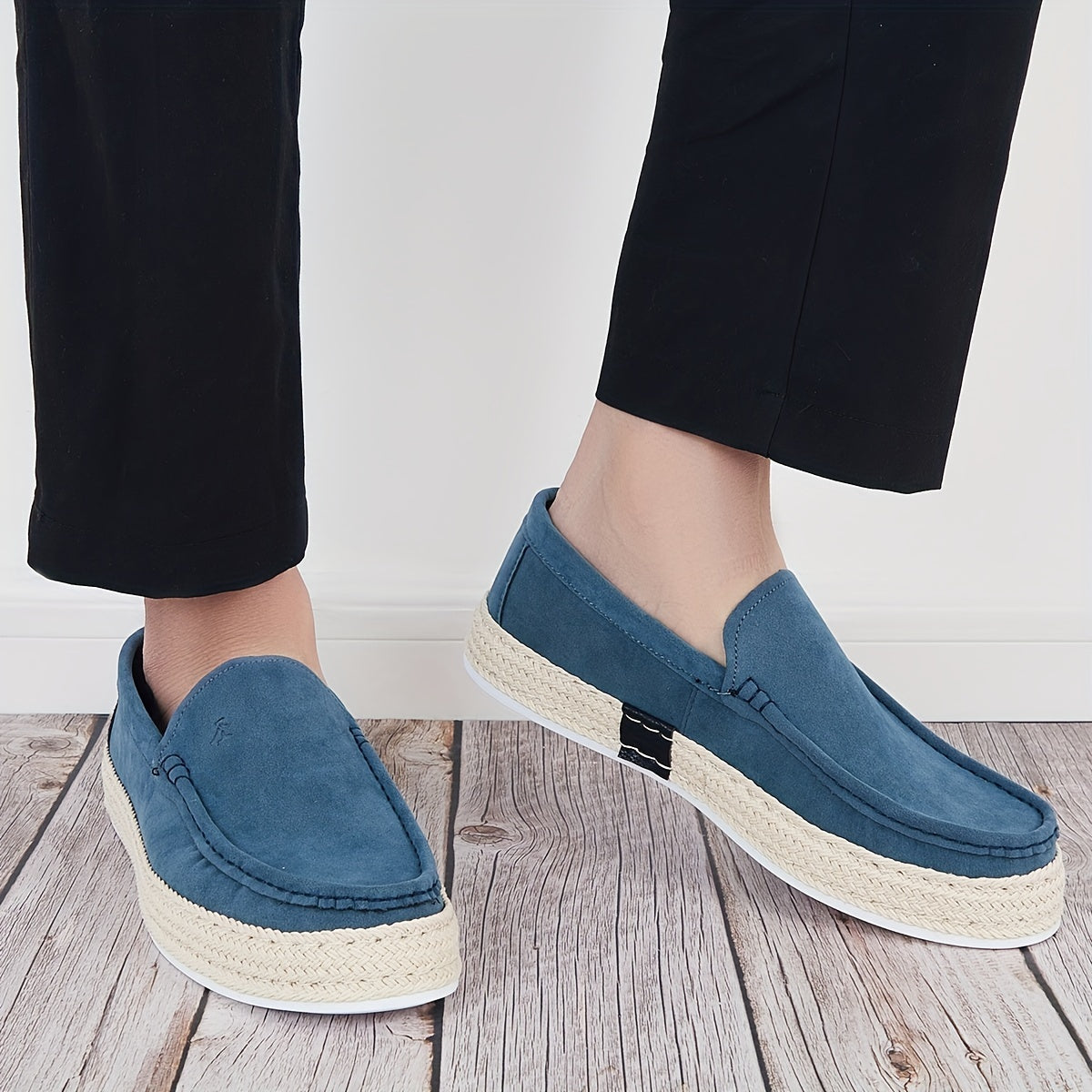 Men's Slip On Loafers Outdoor Anti-skid Flat Shoes