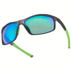 Men's Polarized TR90 Frame Sport Sunglasses for Outdoor Activities