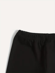 Girls Baby Girl Print Waistband Shorts Breathable Comfortable Casual Pants