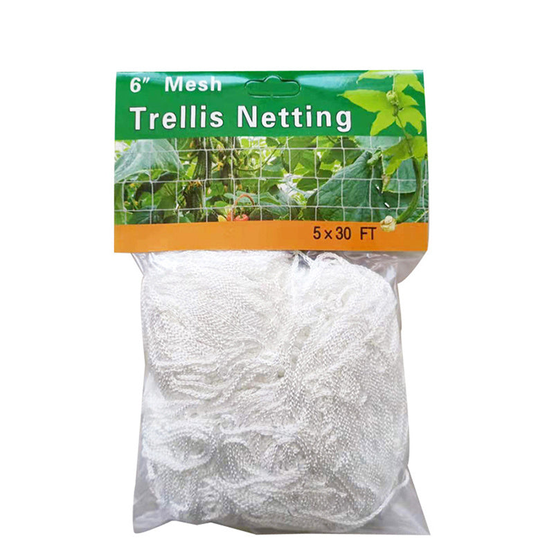 Plant Trellis Netting Polyester For Climbing Fruits And Vegetables