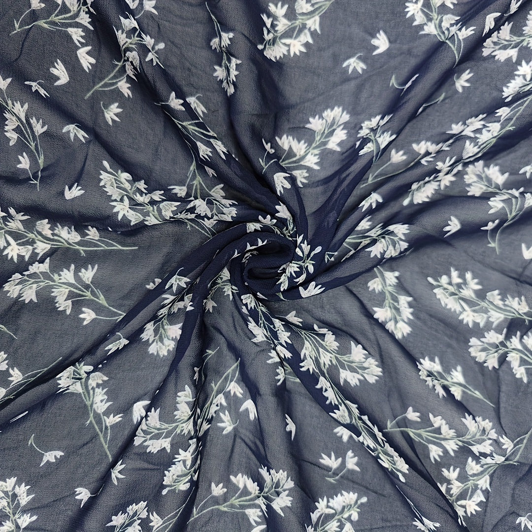 1yd Breathable Chiffon Fabric for DIY Clothing Pants Dress