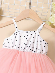 Mesh Princess Dress Baby Girls Birthday Party Dress Kids Clothes