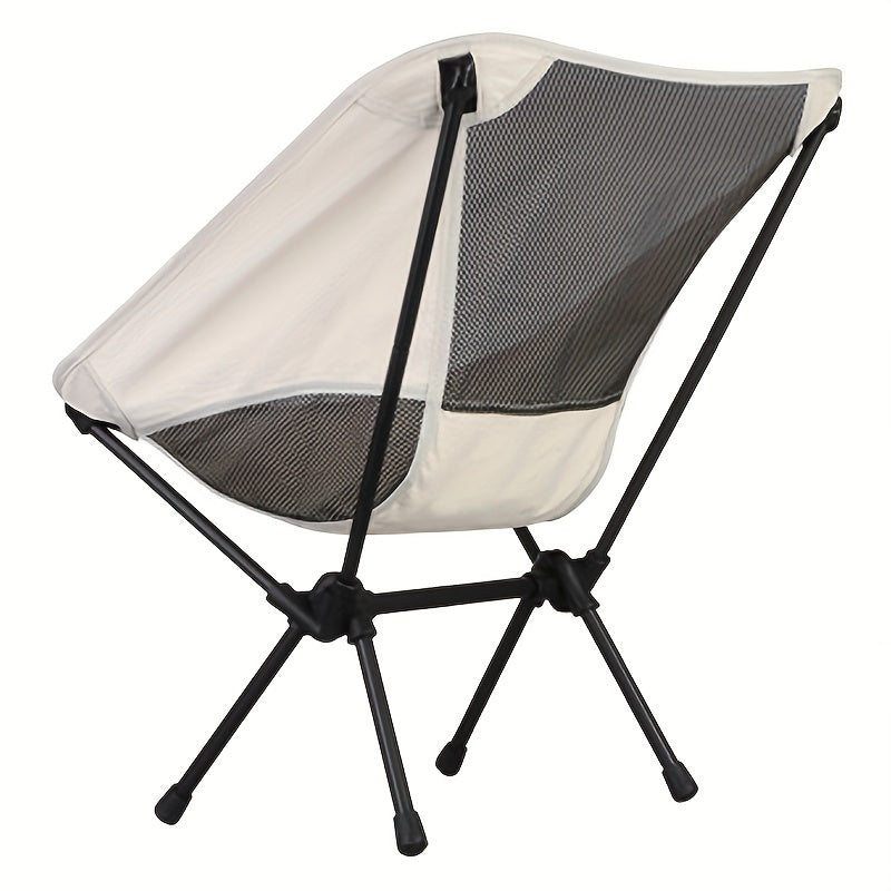 Portable Outdoor Moon Chair - Lightweight & Foldable Camping Fishing Home Seat