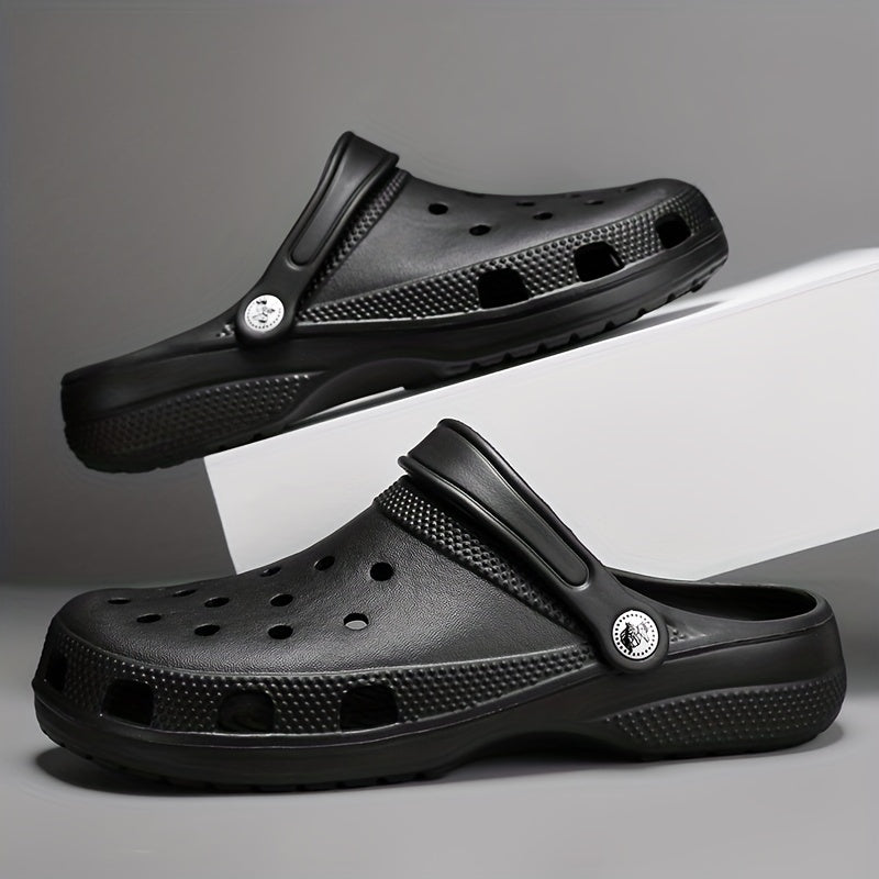 Men's Closed Toe Clogs Soft Sole Sandals Outdoor Garden Shoes