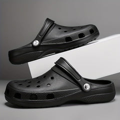 Men's Closed Toe Clogs Soft Sole Sandals Outdoor Garden Shoes