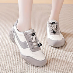 Women's Lightweight Colorblock Flat Sneakers