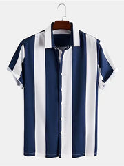 Men's Beach Style Casual Short Sleeve Shirts