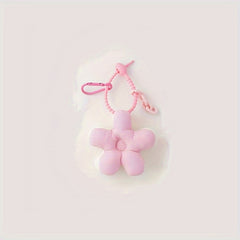 Sweet Cartoon Sun Flower Keychain DIY Bag Pendant Accessory