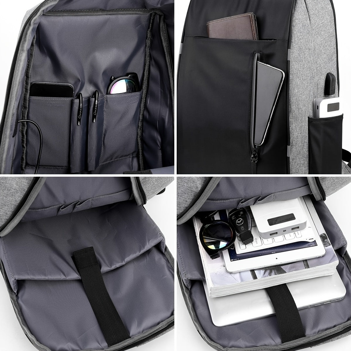 Travel Laptop Backpack Business Durable Backpack College School Bag