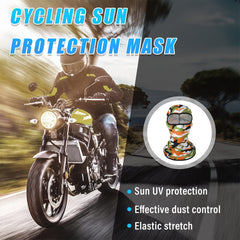 Summer Outdoor Cooling Face Mask Windproof Dustproof UV Protection Neck Gaiter