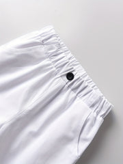 Boys Plaid Trim Shorts Soft Comfortable Breathable Kids Summer Clothes