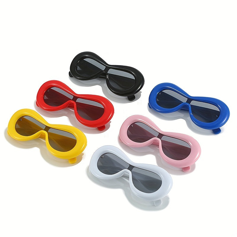 Y2K Candy Sunglasses For Women Men Hiphop UV400