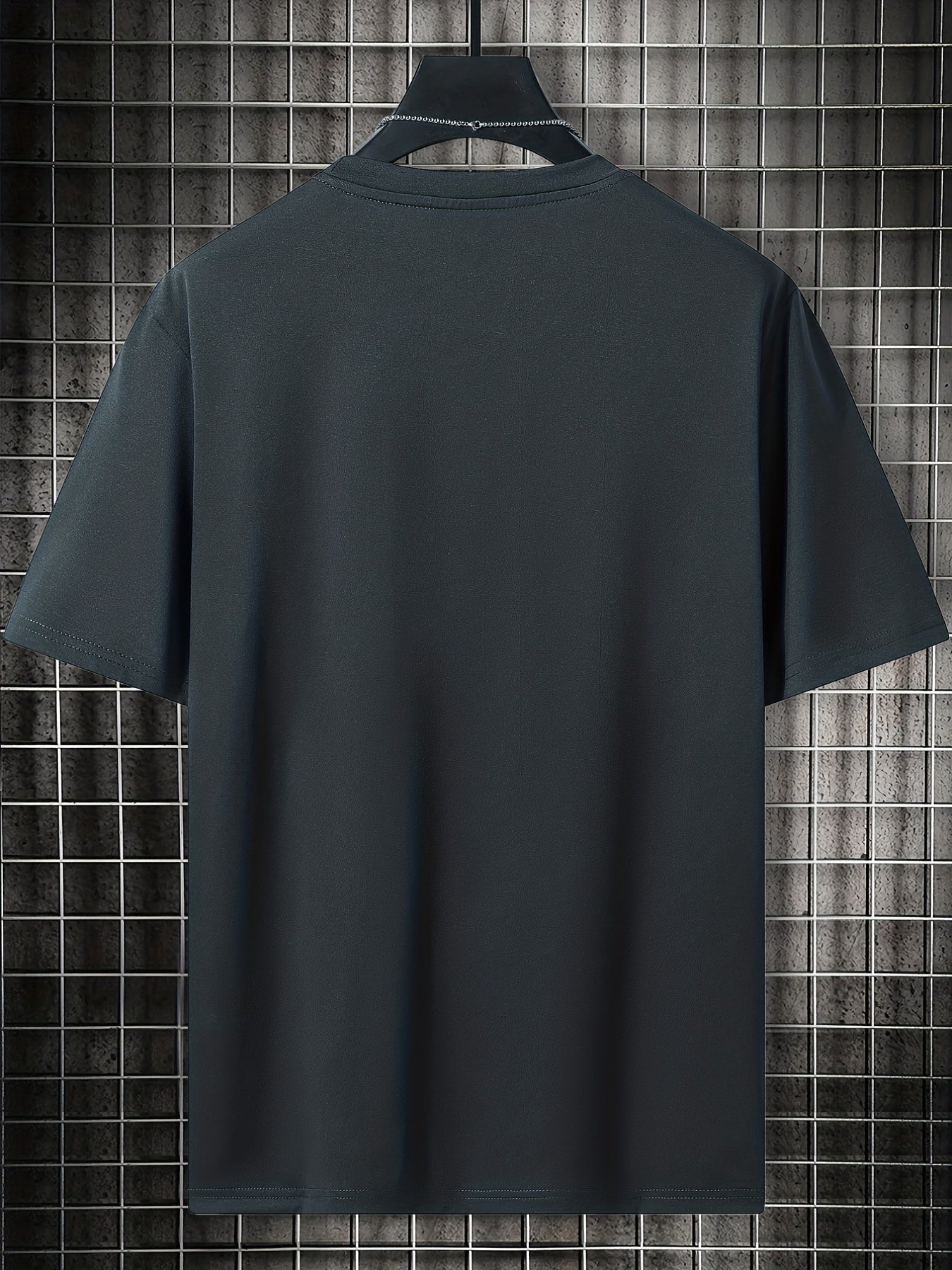 Men's Block Short Sleeve T shirt Casual Comfy Tees For Summer Mens Clothing