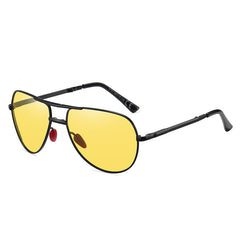 Polarized Foldable Men's Sunglasses Cycling Driving Mirror