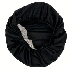 Soft Satin Bonnet Elastic Hair Bonnet for Women