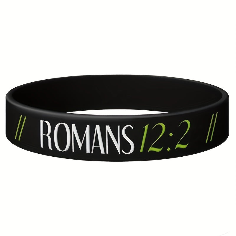 Christian Inspirational Wristband Bible Bracelet Unisex
