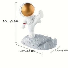 Astronaut Phone Holder Space Themed Creative Gift Desktop Decoration Handicraft