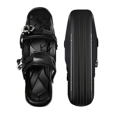 Men's Ski Skates Adjustable Buckle Snowblades Shoes