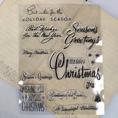 Character Clear Stamps for Scrapbooking Decor Embossing DIY Greeting Card