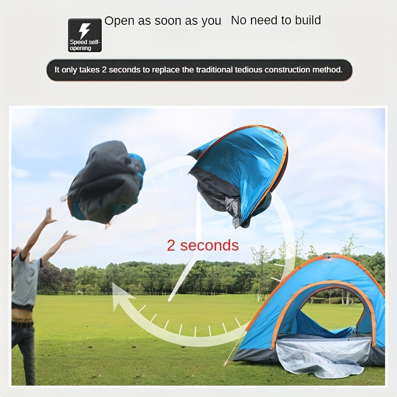 Portable Waterproof Beach Tent Automatic Setup