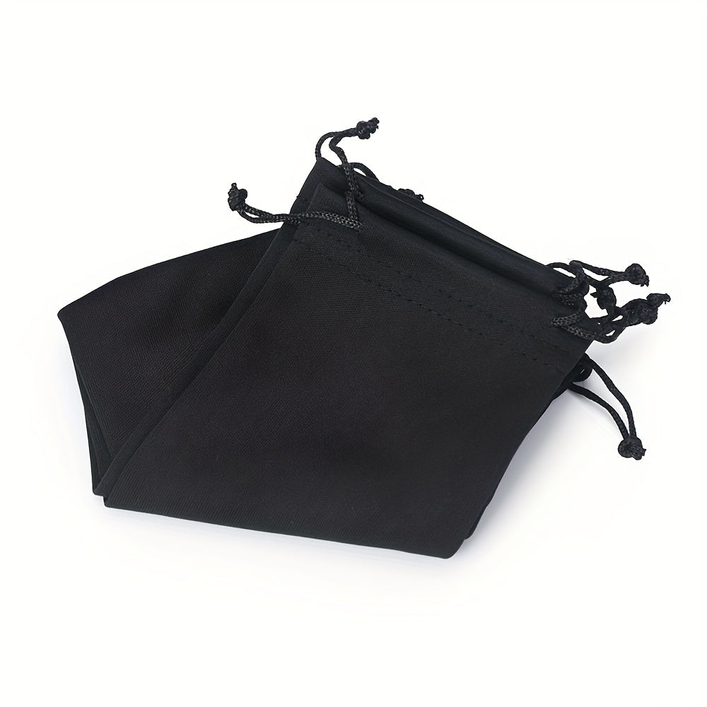 10pcs Drawstring Pouches for Sunglasses and Jewelry Displays