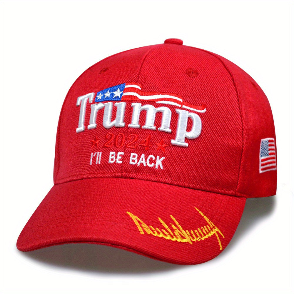 Unisex Embroidery Baseball Cap Adjustable Sun Hat Lightweight Dad Hats