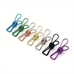 5pcs Metal Photo Office Clips Memo Paper Peg Clothespin Stationery