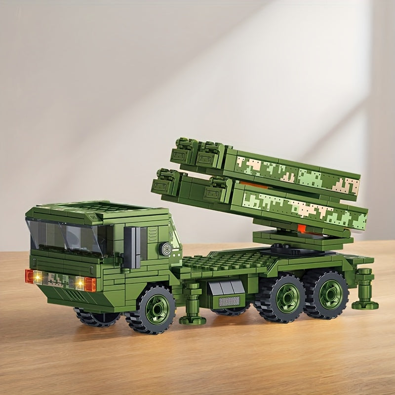 City Vehicle Building Blocks Set Fire Truck Ambulance Crane