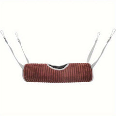 Cozy Pet Plush Hammock: Hanging Tunnel Swing for Hamsters & Chinchillas