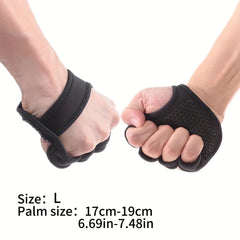 Non Slip Gym Gloves with Wrist Support for Fitness Weightlifting