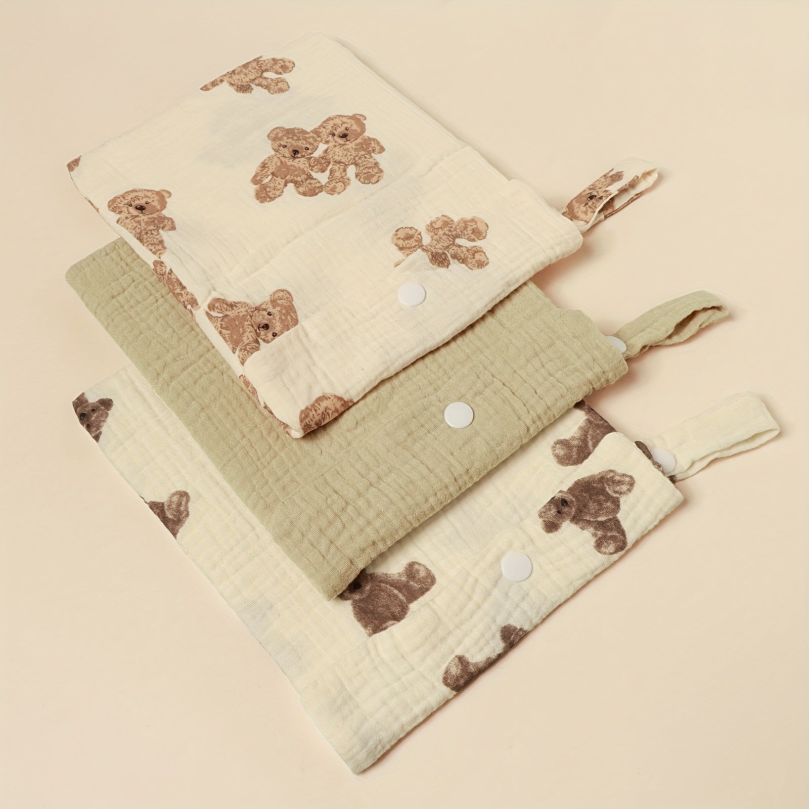 Polyester Diaper Storage Bag Hanging Organizer for Travel and Home