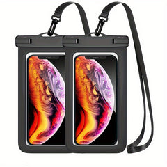 Waterproof Phone Pouch Clear Bag For Beach Camping Swimming