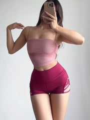 Seamless Biker Shorts for Women - Ideal for Fitness & Yoga