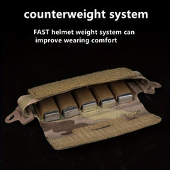 Helmet Counterweight NVG Pouch Counterbalance Weight Bag