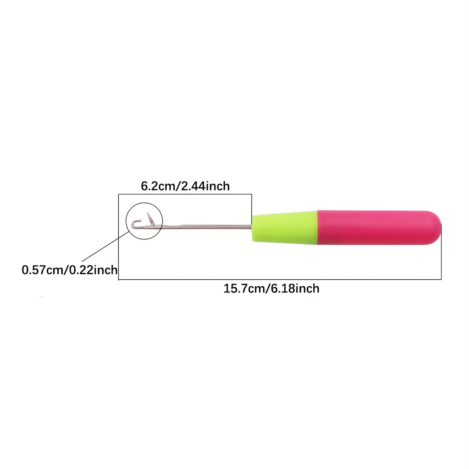 2pcs Large Crochet Braid Hair Latch Hook Tool for Hair Extension