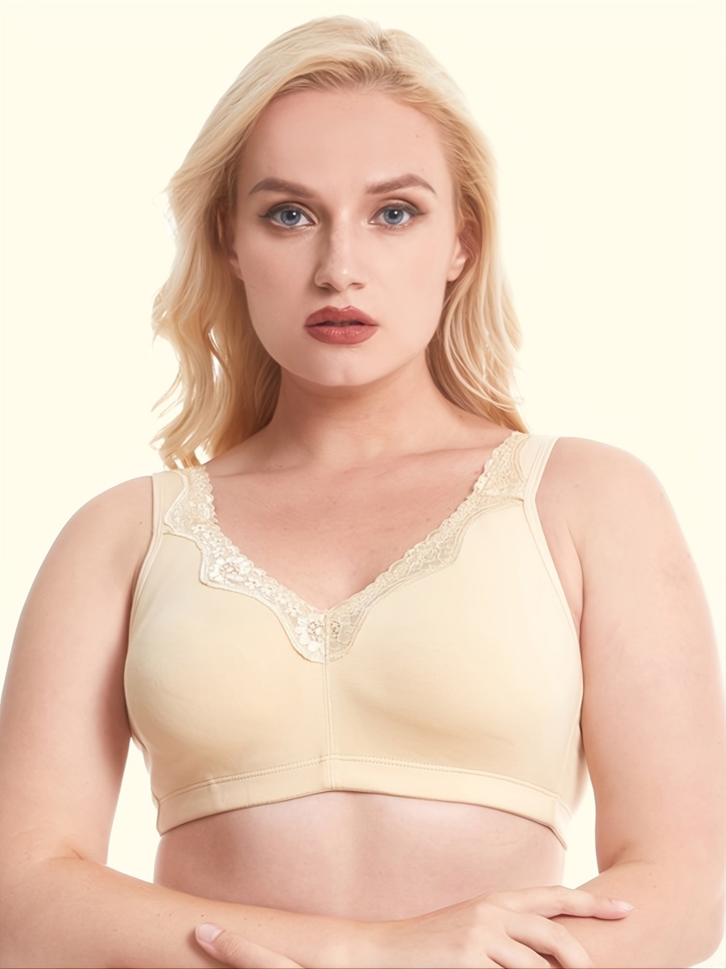 Lace Push Up Bra Women's Comfy Underwear