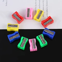 16pcs Mini Pencil Sharpeners Durable with Metal Blades Red Green