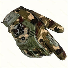 Half Finger Military Paintball Gloves Anti Skid