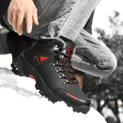 Men's Hiking Boots Durable Non Slip Warm for Fall Winter