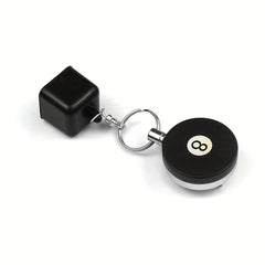 Billiards Snooker Pool Cue Chalk Holder Retractable Billiard Cue Chalk