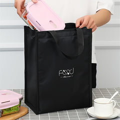 Portable Insulated Lunch Bag Aluminum Foil Thermal Outdoor