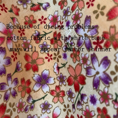5pcs Beige Bronzing Cotton Fabric for DIY Dolls and Purses