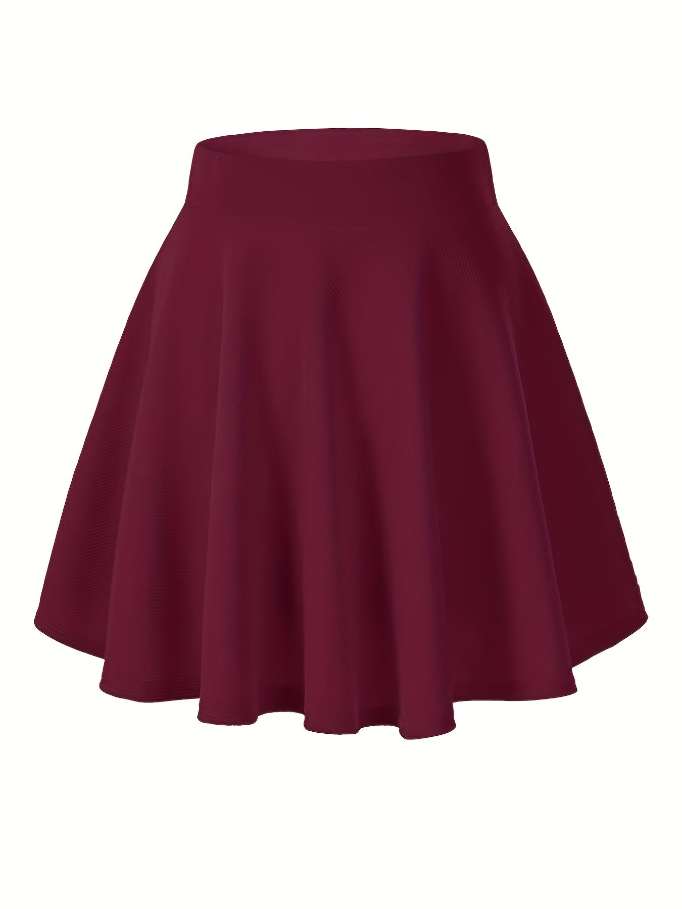 Versatile Skater Mini Skirt Casual Women's Clothing