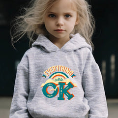 Girls Long Sleeve Hoodie Sweatshirt & Sweatpants Set