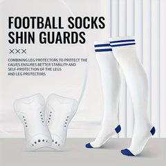 Men's Breathable Fitness Shin Guards Socks
