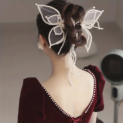 Butterfly Hair Clips Non-Slip Duck Billed Clip Wedding Headwear